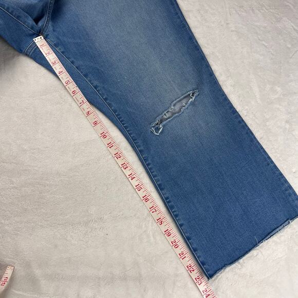Madewell Cali Demi-Boot women’s size 35 Blue Jeans - Picture 6 of 8